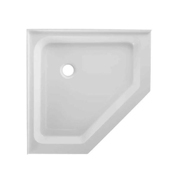 Fine Fixtures 32" W x 32" D NeoAngle Shower Base Wayfair
